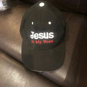 NWOT/Jesus is my boss hat